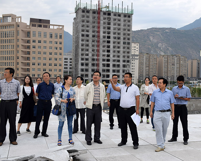 省、市聯(lián)合工作組蒞臨階州廣場(chǎng)檢查指導(dǎo)工作